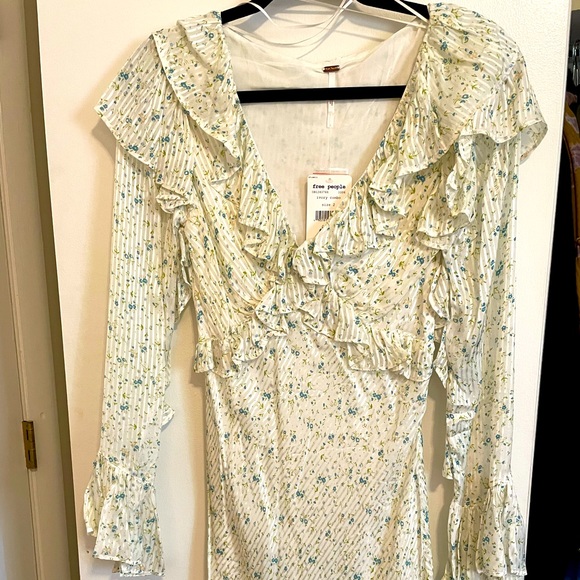 Free People Ruffle Dress - Picture 2 of 4